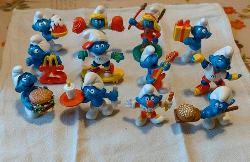 Lot smurfen Mac Donald's 12 stuks, Verzamelen, Smurfen, Zo goed als nieuw, Ophalen of Verzenden