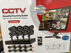 Nieuwe CCTV camera set van 8, TV, Hi-fi & Vidéo, Caméras de surveillance, Enlèvement ou Envoi