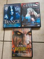 Lot films Trance/Cultus/Nuit d'Halloween, Cd's en Dvd's, Ophalen of Verzenden, Zo goed als nieuw