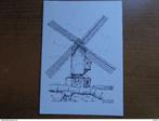 Postkaart Bikschote - De blauwe molen, Verzamelen, Ophalen of Verzenden, Ongelopen, West-Vlaanderen