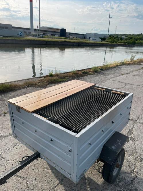 Remorque bbq a louer 🔥, Auto diversen, Aanhangwagen-onderdelen, Zo goed als nieuw, Ophalen of Verzenden