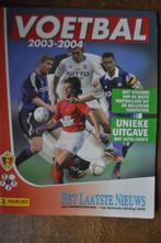 PANINI LEEG ALBUM + 216 STICKERS VOETBALCOMPETITIE 2003/04, Ophalen of Verzenden, Zo goed als nieuw, Meerdere stickers