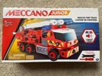 Rescue fire truck (merk Meccano Junior) - NIEUW!, Enlèvement, Avec lumière, Neuf, Construction