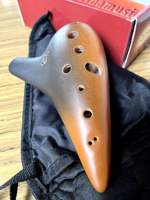 Thomann 10H Concert Ocarina B3, Muziek en Instrumenten, Blaasinstrumenten | Blokfluiten, Zo goed als nieuw, Met koffer, hoes of etui