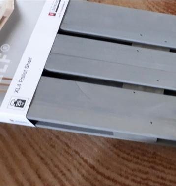 Wandplanken, pallet shelfs. Nieuw. FSC greywash. beschikbaar voor biedingen