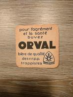 Oud bierviltje trappist orval (2), Verzamelen, Ophalen of Verzenden