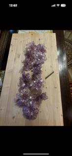 13 lichtroze- lila kerstbloemen, Ophalen, Nieuw