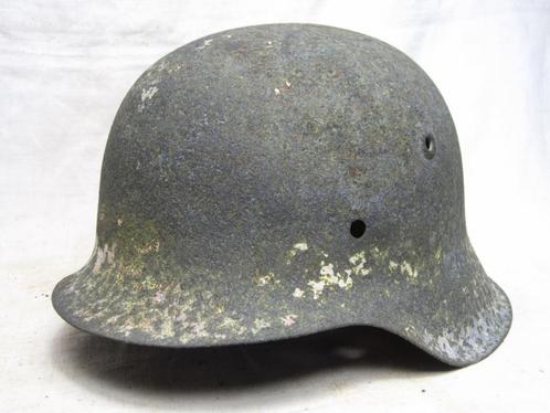 M42 ww2 helm, Verzamelen, Militaria | Tweede Wereldoorlog, Overige soorten, Verzenden