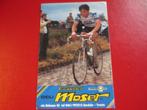 wielerkaart 1983  roubaix  francesco moser signe, Comme neuf, Envoi