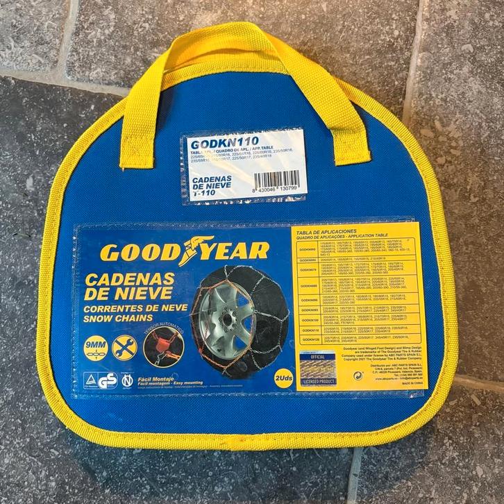 Chaînes à neige Goodyear T-110, Auto-onderdelen, Banden en Velgen, Band(en), Ophalen