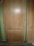 Massieve eiken binnendeur, Doe-het-zelf en Bouw, Deuren en Vliegenramen, Ophalen, Minder dan 80 cm, Binnendeur, Minder dan 200 cm