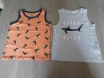 2 mouwloze bloesjes H&M 110/116, Jongen of Meisje, H&M, Ophalen of Verzenden, Zo goed als nieuw