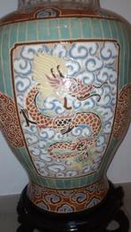 Sublieme grote antieke Chinese decoratieve vaas 1m hoog, Ophalen of Verzenden