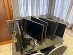 Pc schermen hp & samsung 24inch 5x, Ophalen, Zo goed als nieuw