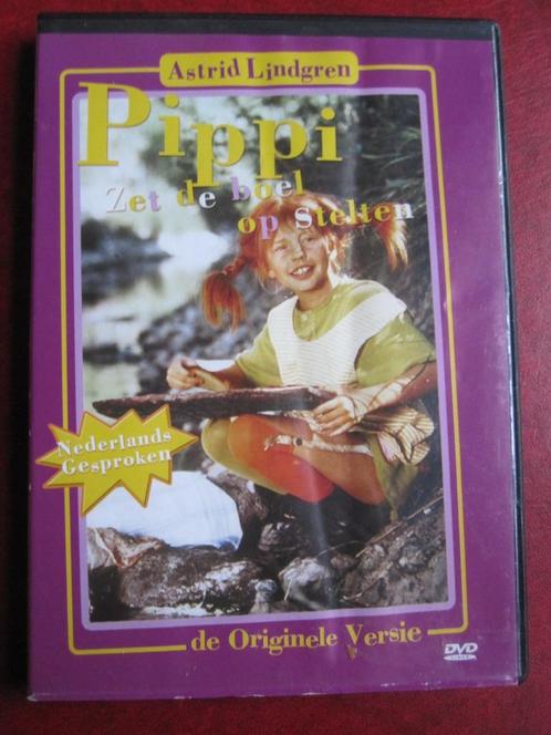 Pippi Langkous Pippi zet de boel op stelten (1970), Cd's en Dvd's, Dvd's | Kinderen en Jeugd, Zo goed als nieuw, Film, Avontuur