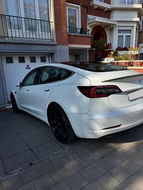 Tesla model 3 performance 2019, Auto's, Tesla, Particulier, Model 3, Elektrisch, Zwart, Zwart, Ophalen