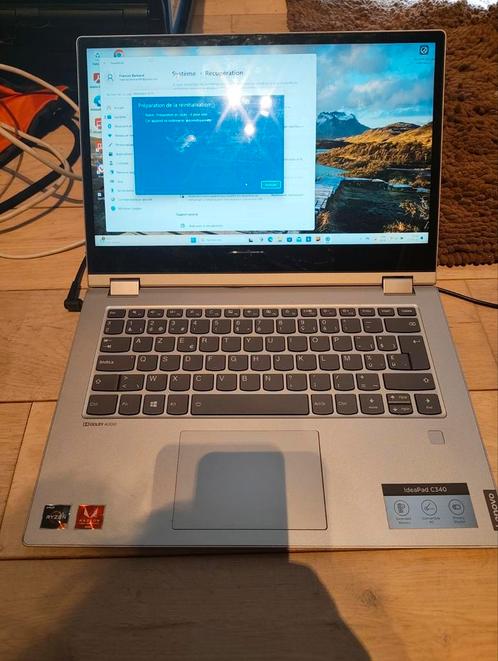 Ordinateur portable Lenovo c340, Computers en Software, Windows Laptops, Gebruikt, 13 inch, SSD, 2 tot 3 Ghz, 4 GB, Azerty, Met touchscreen