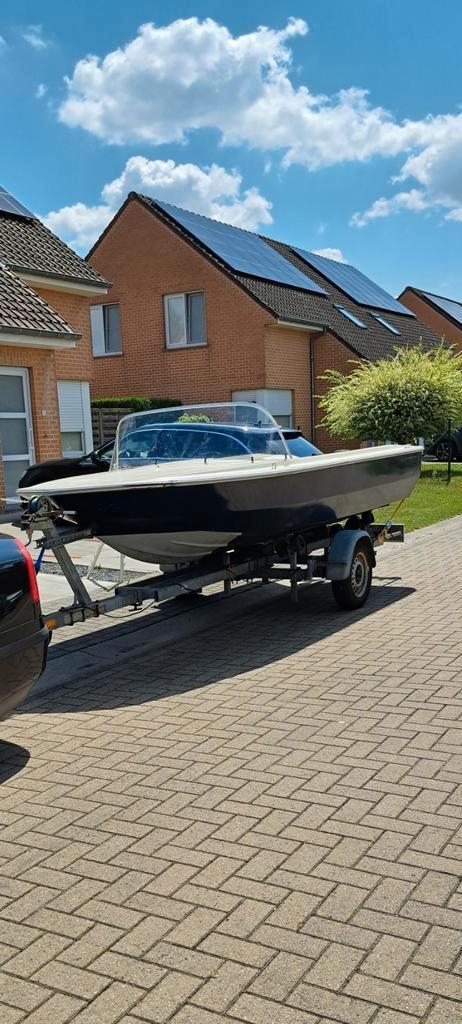 Beekman 450 opknappen goed lezen., Watersport en Boten, Motorboten en Motorjachten, Hout, Buitenboordmotor, Ophalen