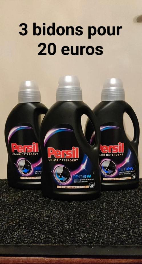 3 blikjes Persil wasgel voor zwarte kleding 1,25 liter, Huis en Inrichting, Schoonmaakartikelen, Ophalen