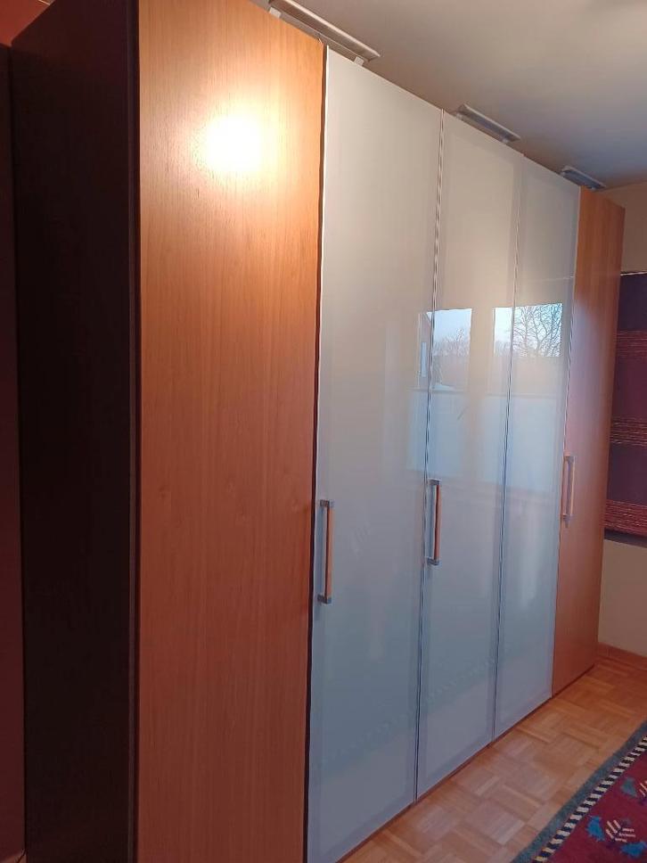 kleerkast, Huis en Inrichting, Kasten | Kleerkasten, Zo goed als nieuw, 200 cm of meer, 50 tot 75 cm, Met hangruimte, Overige houtsoorten