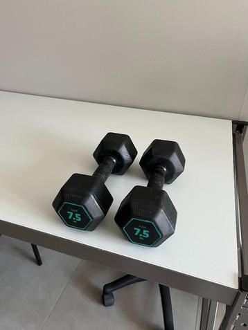 Dumbbell set 7,5kg (VOORDELIGE KORTING!) beschikbaar voor biedingen