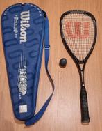 Wilson racket, Sport en Fitness, Squash, Racket, Gebruikt, Ophalen of Verzenden, Met hoes