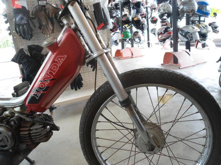 Honda Camino : fourche avant complète avec traces d'usure, Vélos & Vélomoteurs, Pièces de cyclomoteur | Général, Utilisé, Cadre