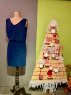 Vila blauwe jurk, Blauw, Vila, Maat 42/44 (L), Cocktailjurk