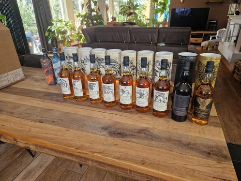 (Over)Complete Collectie Game of Thrones Whisky / Whiskey, Collections, Vins, Enlèvement ou Envoi