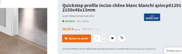 Quick Step  PROFILÉ INCIZO QSINCP03576