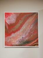 Abstract modern acryl canvas 50*50, Antiek en Kunst, Ophalen