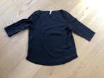 T shirt manche 3/4 noir H&M Taille L, H&M, Gedragen, Maat 42/44 (L), Blauw