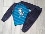 ★ M98 - Winterpyjama velours, Ophalen of Verzenden, Gebruikt, Jongen, Nacht- of Onderkleding