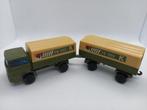 Matchbox 1A en 2A Mercedes Truck en Trailer (1970), Matchbox, Ophalen of Verzenden, Zo goed als nieuw