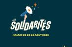 2 solidariteitstickets zaterdag 23 augustus, Tickets en Kaartjes, Evenementen en Festivals, Eén persoon