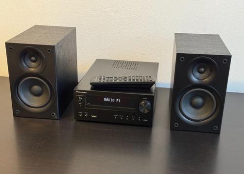 Pioneer X-HM21BT-K Stereo keten met Bluetooth CD USB FM, Audio, Tv en Foto, Stereoketens, Zo goed als nieuw, Cd-speler, Tuner of Radio