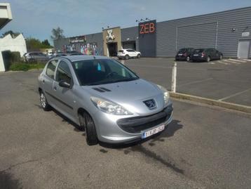 Peugeot 206+, Autos, Argent ou Gris, Achat, Boîte manuelle, Noir