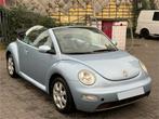 Vw Beetle 1.6i essence Cabrio Euro4, Auto's, Volkswagen, Cabriolet, Leder, Handgeschakeld, Particulier