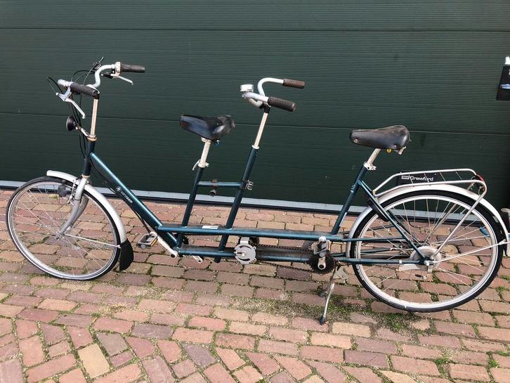 Van Raam tandem opknapper, Fietsen en Brommers, Fietsen | Tandems, Zo goed als nieuw, Ophalen