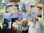 Boeken haken zakdoekrandjes kleedjes 7 folders zakdoek/nap/, Verzenden, Nieuw