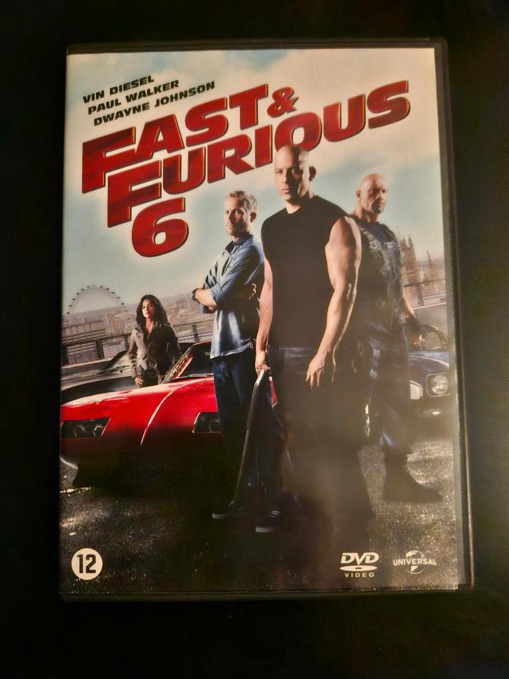 DVD FAST & FURIOUS 6, CD & DVD, DVD | Action, Utilisé, Action, À partir de 12 ans, Enlèvement