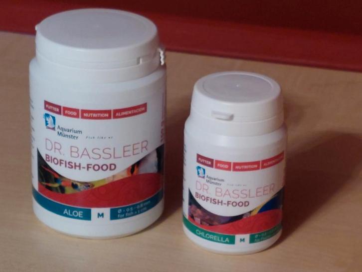 Dr bassleer voer : Aloë en chlorella, Dieren en Toebehoren, Vissen | Aquaria en Toebehoren, Zo goed als nieuw, Ophalen