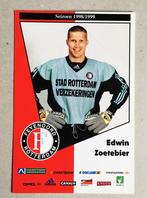VOETBAL TEAM CARD FEYENOORD SPELER DOELMAN EDWIN ZOETEBIER, Ophalen of Verzenden