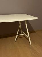 Witte bureau samenstelling ikea lerberg, Ophalen, Gebruikt, Bureau