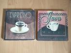 Canvas koffie, Ophalen of Verzenden, Zo goed als nieuw