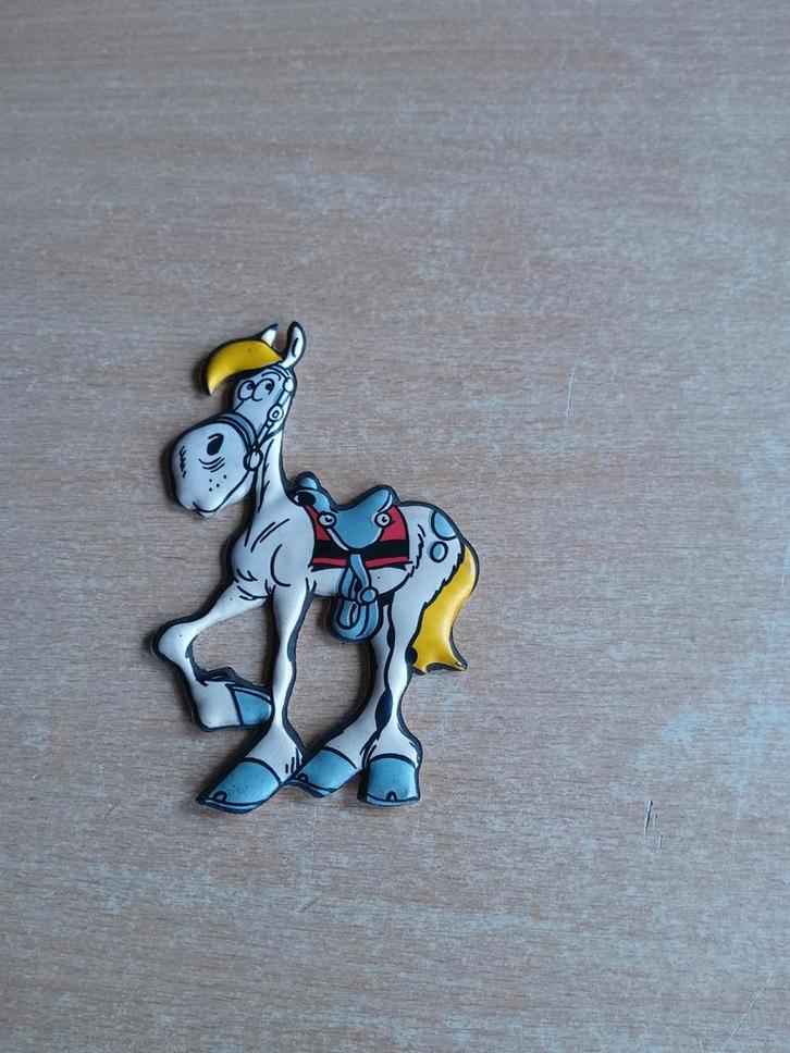 Lucky luke :figuurtje " Jolly Jumper " Imperial Pudding 1971, Boeken, Stripverhalen, Ophalen of Verzenden