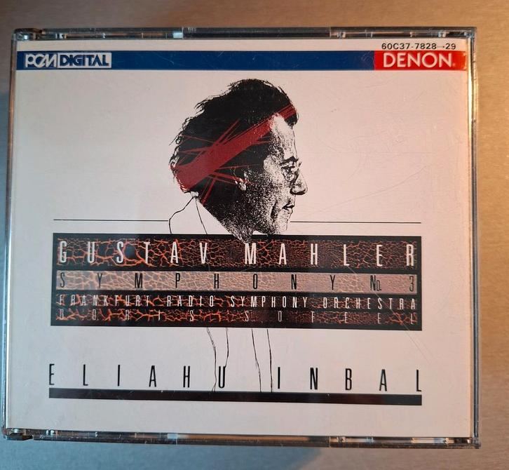 2cd box. Mahler. Symphony no. 3. (Denon)., Cd's en Dvd's, Cd's | Klassiek, Ophalen of Verzenden