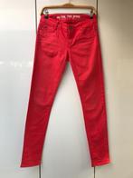 Lola & Liza rode broek - Maat 36/38 -, Kleding | Dames, Broeken en Pantalons, Gedragen, Lang, Maat 34 (XS) of kleiner, Ophalen of Verzenden