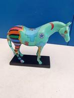Beeld "Painted Ponies" , porselein, Antiek en Kunst, Verzenden