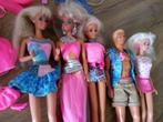 Barbie Ken Sindy... +-80/90 + extra kleren, Kinderen en Baby's, Speelgoed | Poppen, Gebruikt, Ophalen of Verzenden, Barbie